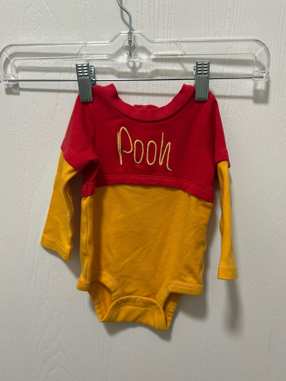 Winnie The Pooh Baby One Piece Costume Disney Store Size 6-9 Months